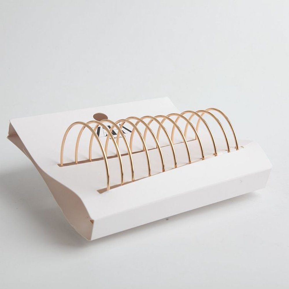 Zara Statement Gold Bracelet Cuff - image 5